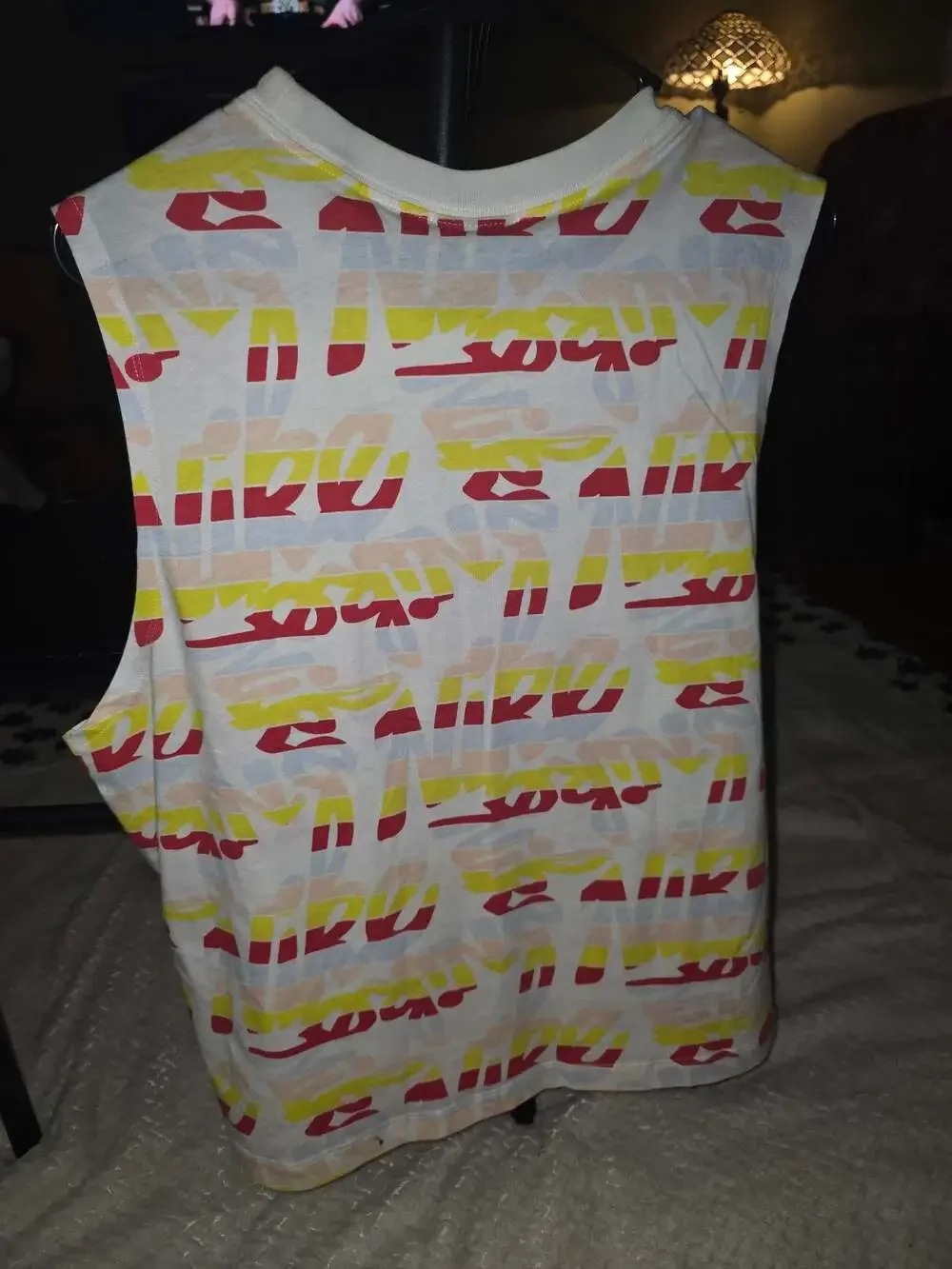 Nike Sportswear All Over Print Graphic Tank Top Size XL